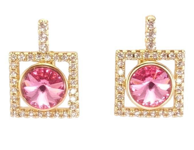 Серьги Xuping Позолота 18K с кр-ми Swarovski английский замок "Кристалл Rose в квадратной оправе с цирконием"
Серьги Xuping Позолота 18K с кр-ми Swarovski английский замок "Кристалл Rose в квадратной оправе с цирконием"