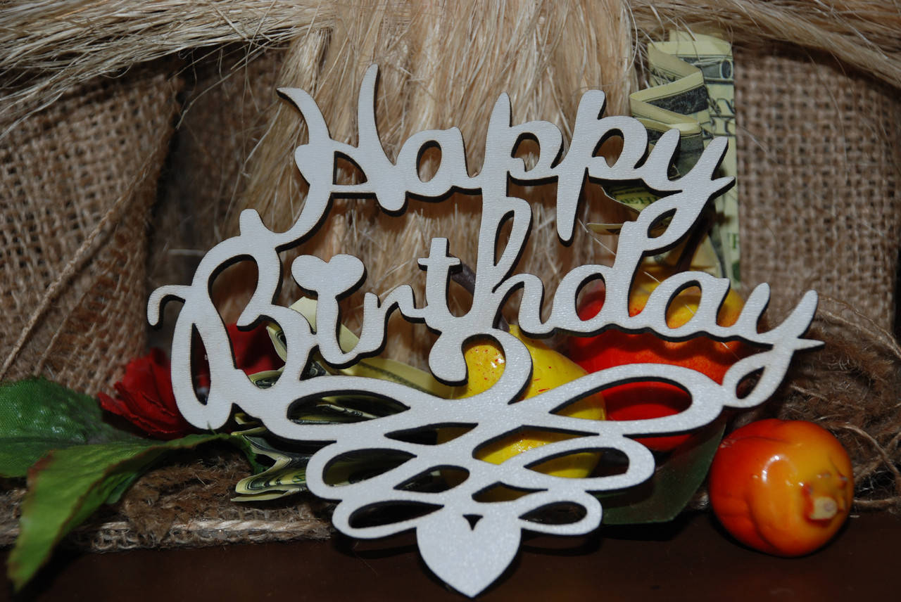 Топер Happy Birthday
Топер Happy Birthday