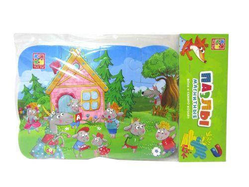 Пазлы на магните Vladi Toys А5 "Волк и семеро козлят" 12 элементов (Рус) (VT3205-67)
Пазлы на магните Vladi Toys А5 "Волк и семеро козлят" 12 элементов (Рус) (VT3205-67)