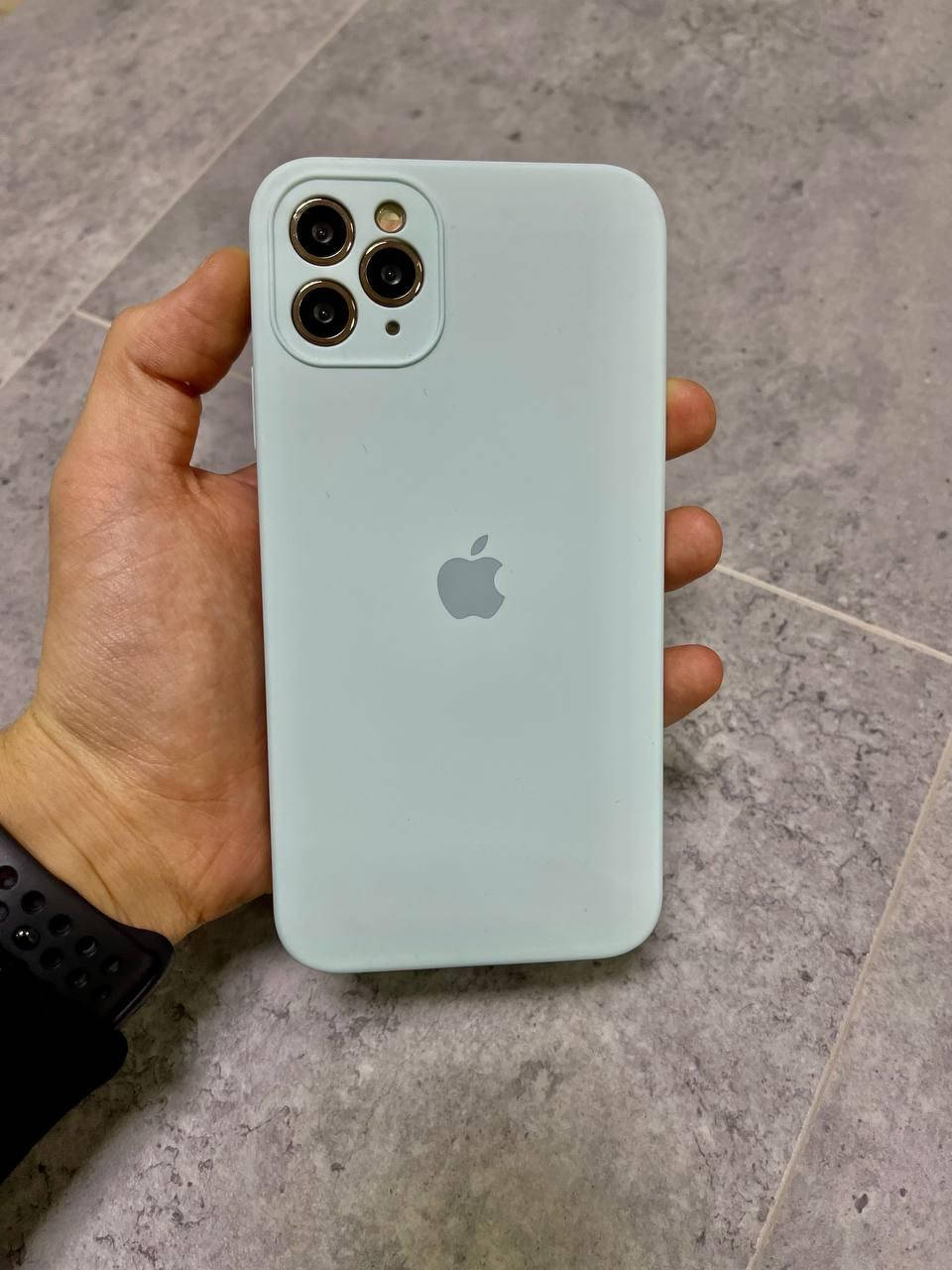 Силиконовый квадратный чехол на iPhone 11 Pro Max в стиле iPhone 12-13, square side, full camera прямоугольный 8
Силиконовый квадратный чехол на iPhone 11 Pro Max в стиле iPhone 12-13, square side, full camera прямоугольный 8