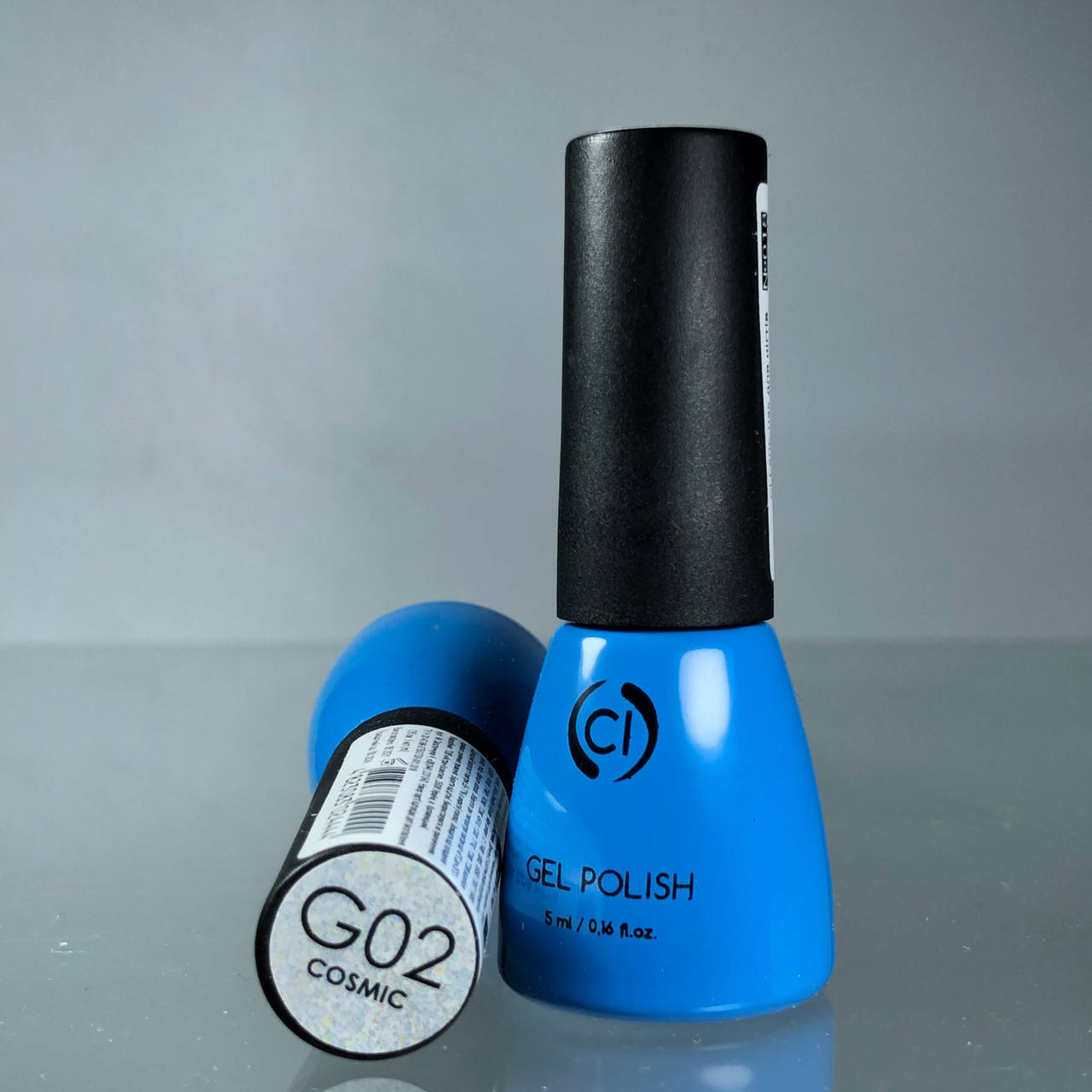 Гель-лак для ногтей Colour Intense Gel Polish 5 мл № G02 Блёстки Cosmic Разноцветные мелкие