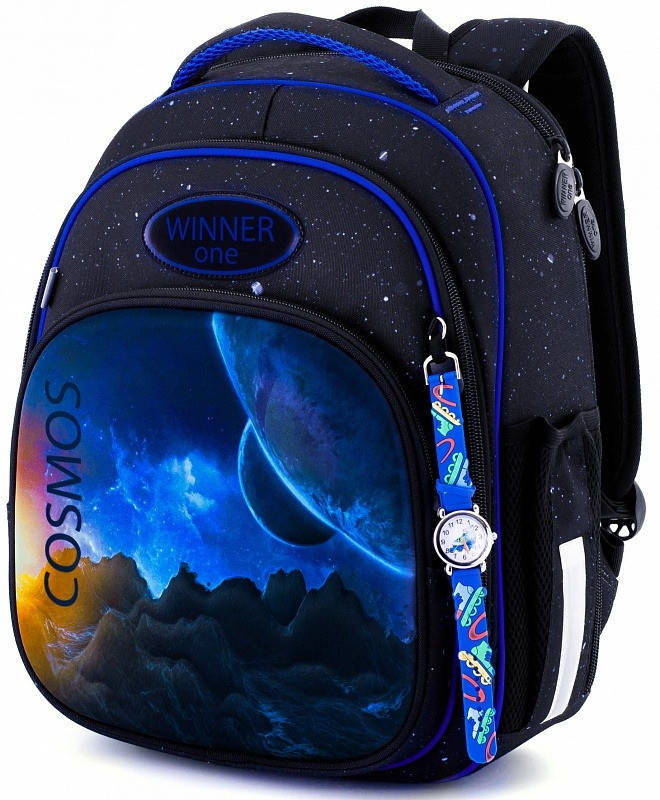 Школьный рюкзак для мальчика в 1-4 класс ранец ортопедический 29*36 см Winner One 7009, Синий
Школьный рюкзак для мальчика в 1-4 класс ранец ортопедический 29*36 см Winner One 7009, Синий