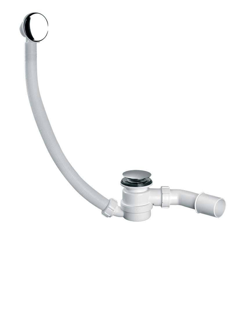 Сифон для ванны McAlpine HC2600CL клик-клак с переливом, Белый 
Сифон для ванны McAlpine HC2600CL клик-клак с переливом, Белый