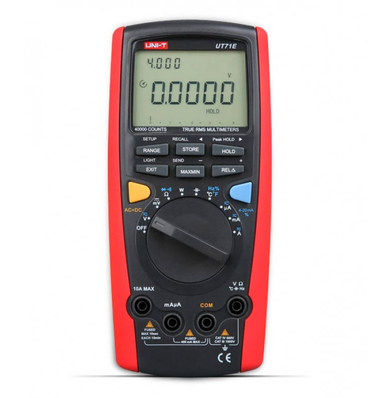 Мультиметр UNI-T UT33B+ Измерения: V, A, R
Мультиметр UNI-T UT33B+ Измерения: V, A, R