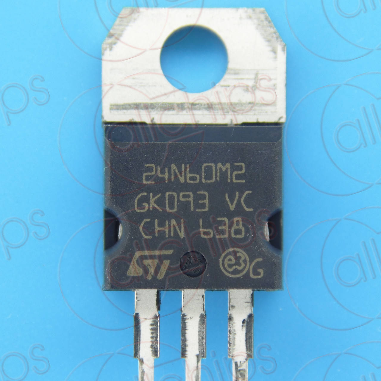 MOSFET N-канал 600В 18А 195мОм STM STP24N60M2 TO220
MOSFET N-канал 600В 18А 195мОм STM STP24N60M2 TO220