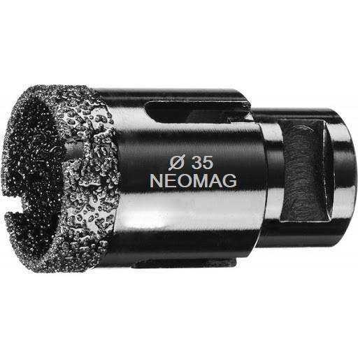 Коронка алмазная NEOMAG (DLT&9plitok) 35 мм по керамограниту вакуумного спекания на УШМ
Коронка алмазная NEOMAG (DLT&9plitok) 35 мм по керамограниту вакуумного спекания на УШМ