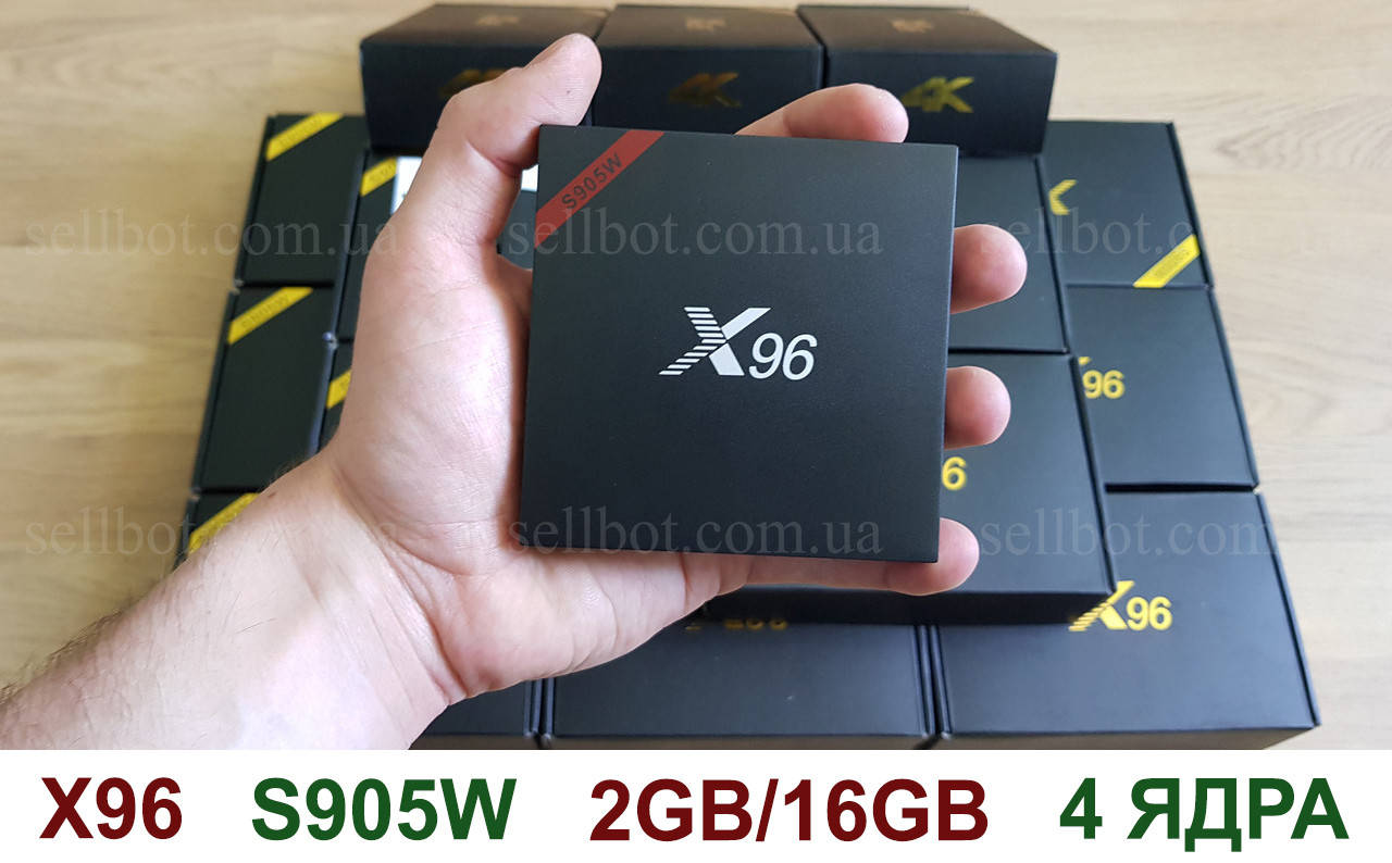 TV-Приставка X96 2/16GB S905W (Android Smart TV BOX, Андроид Смарт ТВ Приставка, Андроїд тв бокс, mini) Налаштована
TV-Приставка X96 2/16GB S905W (Android Smart TV BOX, Андроид Смарт ТВ Приставка, Андроїд тв бокс, mini) Налаштована