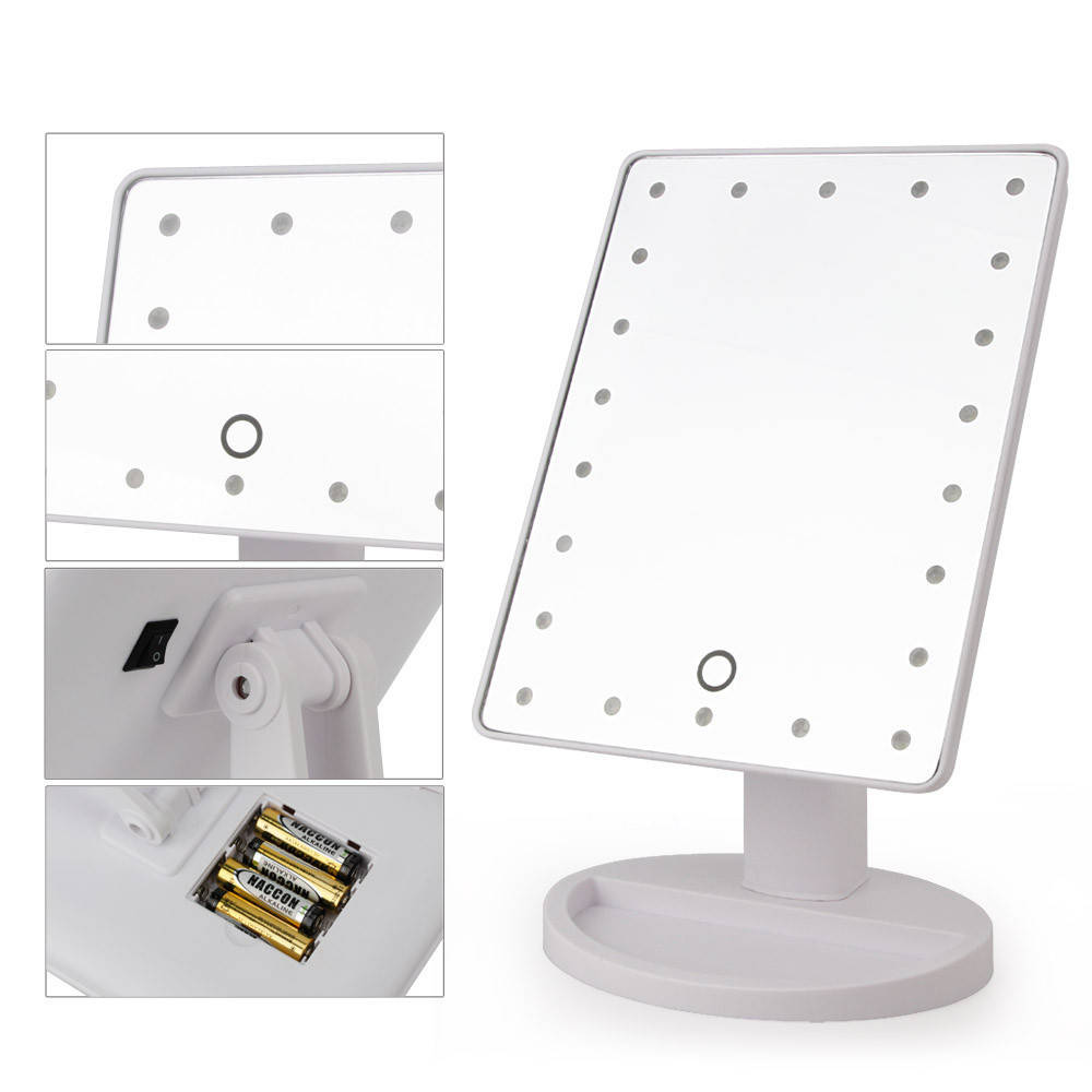Зеркало с LED подсветкой Large LED Mirror, зеркало для маникюра, Настольное зеркало с подсветкой Makeup Mirror
Зеркало с LED подсветкой Large LED Mirror, зеркало для маникюра, Настольное зеркало с подсветкой Makeup Mirror