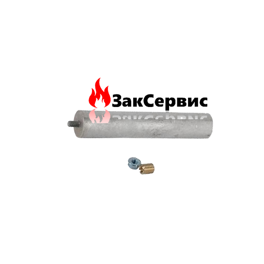Магниевый анод для водонагревателей Ariston 10/15/30 л серий SG R, PRO R, Ti-Shape 65103768-01 
Магниевый анод для водонагревателей Ariston 10/15/30 л серий SG R, PRO R, Ti-Shape 65103768-01