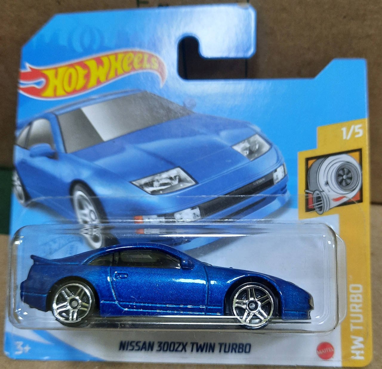 Hot Wheels HW Turbo 2021 Nissan 300ZX Twin Turbo 1/5 23/250 GRY55 Ніссан Машинки базові колекційні Хот Вілс, Разные цвета
Hot Wheels HW Turbo 2021 Nissan 300ZX Twin Turbo 1/5 23/250 GRY55 Ніссан Машинки базові колекційні Хот Вілс, Разные цвета