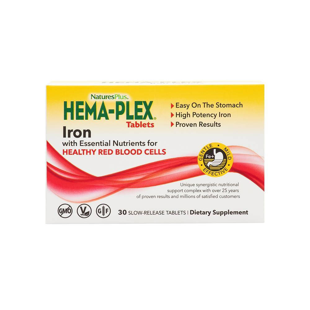 Nature's Plus, Hema-Plex, 30 шт. с длительным высвобождением, официальный сайт, NAP-03770
Nature's Plus, Hema-Plex, 30 шт. с длительным высвобождением, официальный сайт, NAP-03770