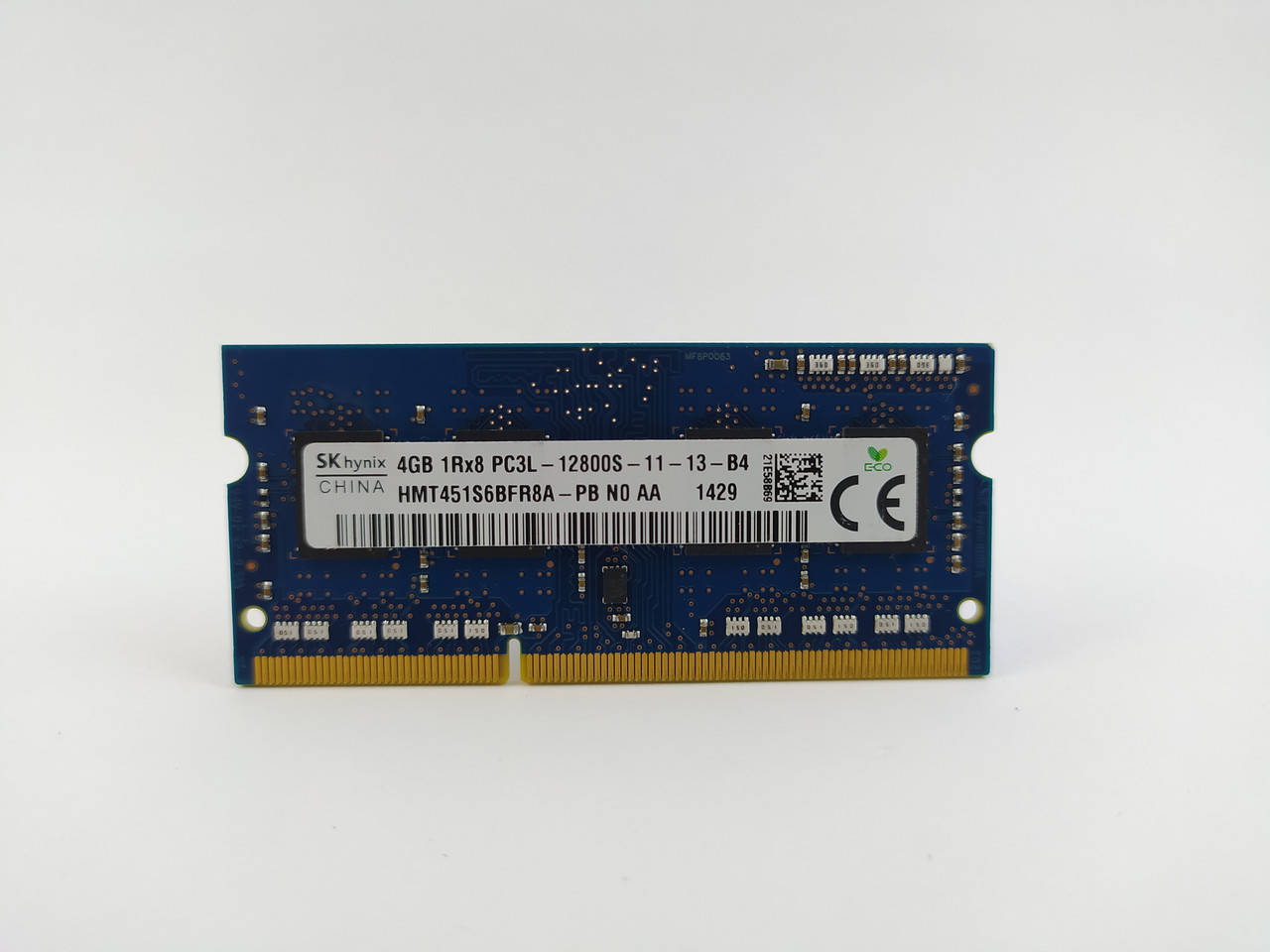 Оперативная память для ноутбука SODIMM SK hynix DDR3L 4Gb 1600MHz PC3L-12800S (HMT451S6BFR8A-PB) Б/У
Оперативная память для ноутбука SODIMM SK hynix DDR3L 4Gb 1600MHz PC3L-12800S (HMT451S6BFR8A-PB) Б/У