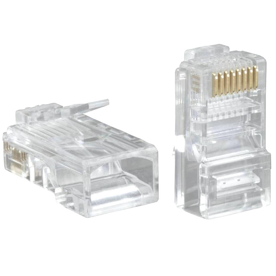 Коннектор RJ 45 1000 шт Джек для обжима витой пары UTP Cat 5 Connector cable 8P8C, Белый
Коннектор RJ 45 1000 шт Джек для обжима витой пары UTP Cat 5 Connector cable 8P8C, Белый