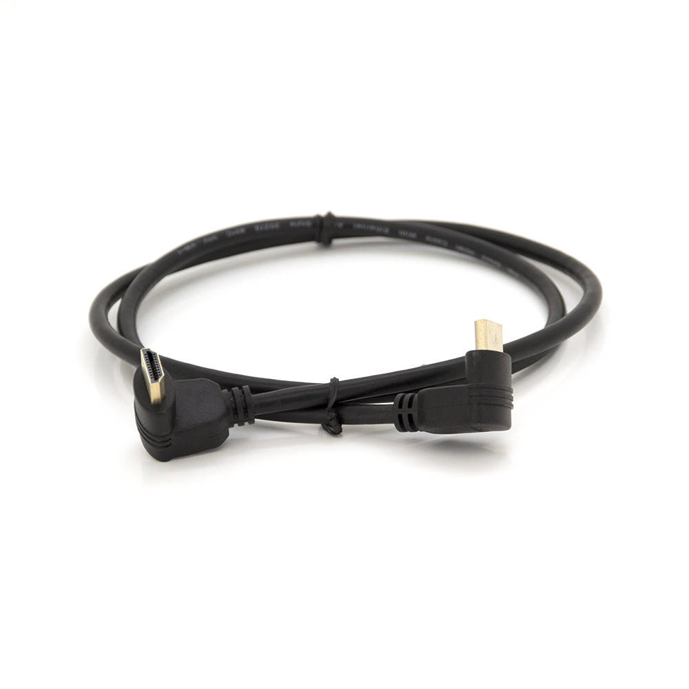 Кабель MerlionHDMI-HDMI 1.0m, v1.4, OD-7.5mm, круглый Black, коннектор Black 90° угловой/90° угловой, Черный
Кабель MerlionHDMI-HDMI 1.0m, v1.4, OD-7.5mm, круглый Black, коннектор Black 90° угловой/90° угловой, Черный