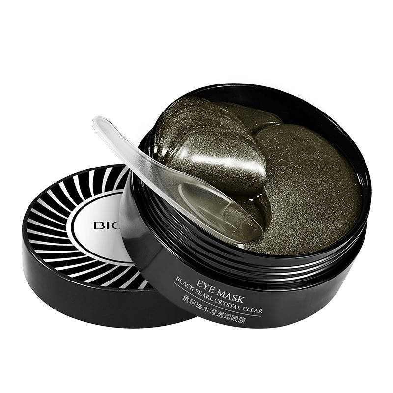 Гидрогелевые патчи с черным жемчугом и портулаком Bioaqua Black Pearl Crystal Clear Eye Mask,
Гидрогелевые патчи с черным жемчугом и портулаком Bioaqua Black Pearl Crystal Clear Eye Mask,