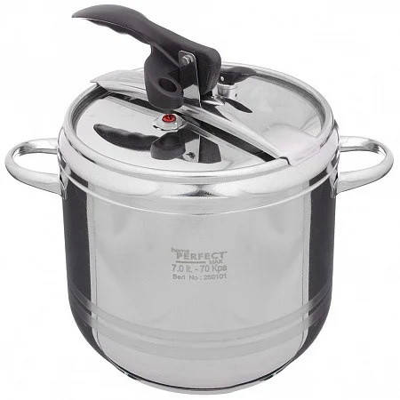 Скороварка 7 л. Home Perfect Турция из нержавеющей стали
Скороварка 7 л. Home Perfect Турция из нержавеющей стали