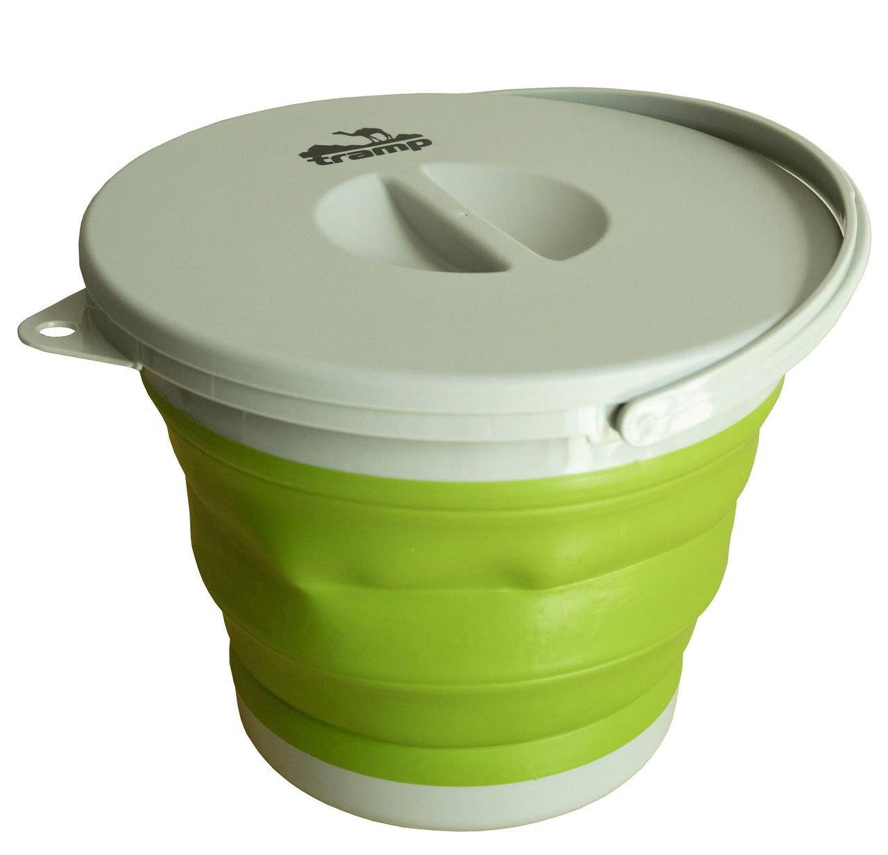 Ведро TRAMP складное силиконовое с крышкой 5л оливковое TRC-127 (TRC-127-olive), Оливковый
Ведро TRAMP складное силиконовое с крышкой 5л оливковое TRC-127 (TRC-127-olive), Оливковый