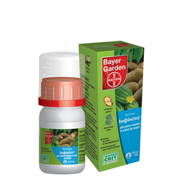 Фунгицид ИНФИНИТО, 60мл
Фунгицид ИНФИНИТО, 60мл