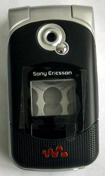 Корпус для Sony Ericsson W300 Black silver 
Корпус для Sony Ericsson W300 Black silver