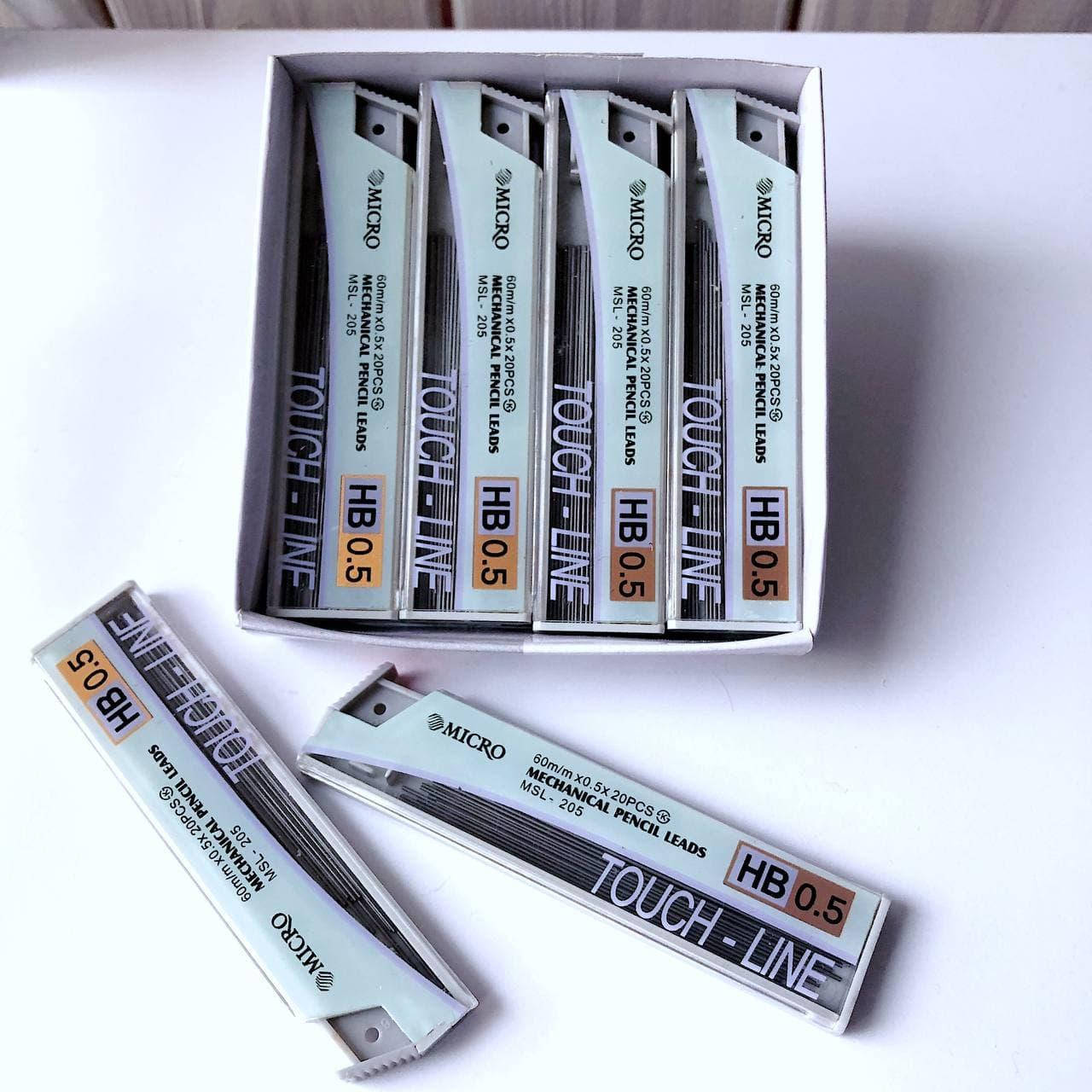 Набор стержней к механическому карандашу 0,5 мм, Серый
Набор стержней к механическому карандашу 0,5 мм, Серый