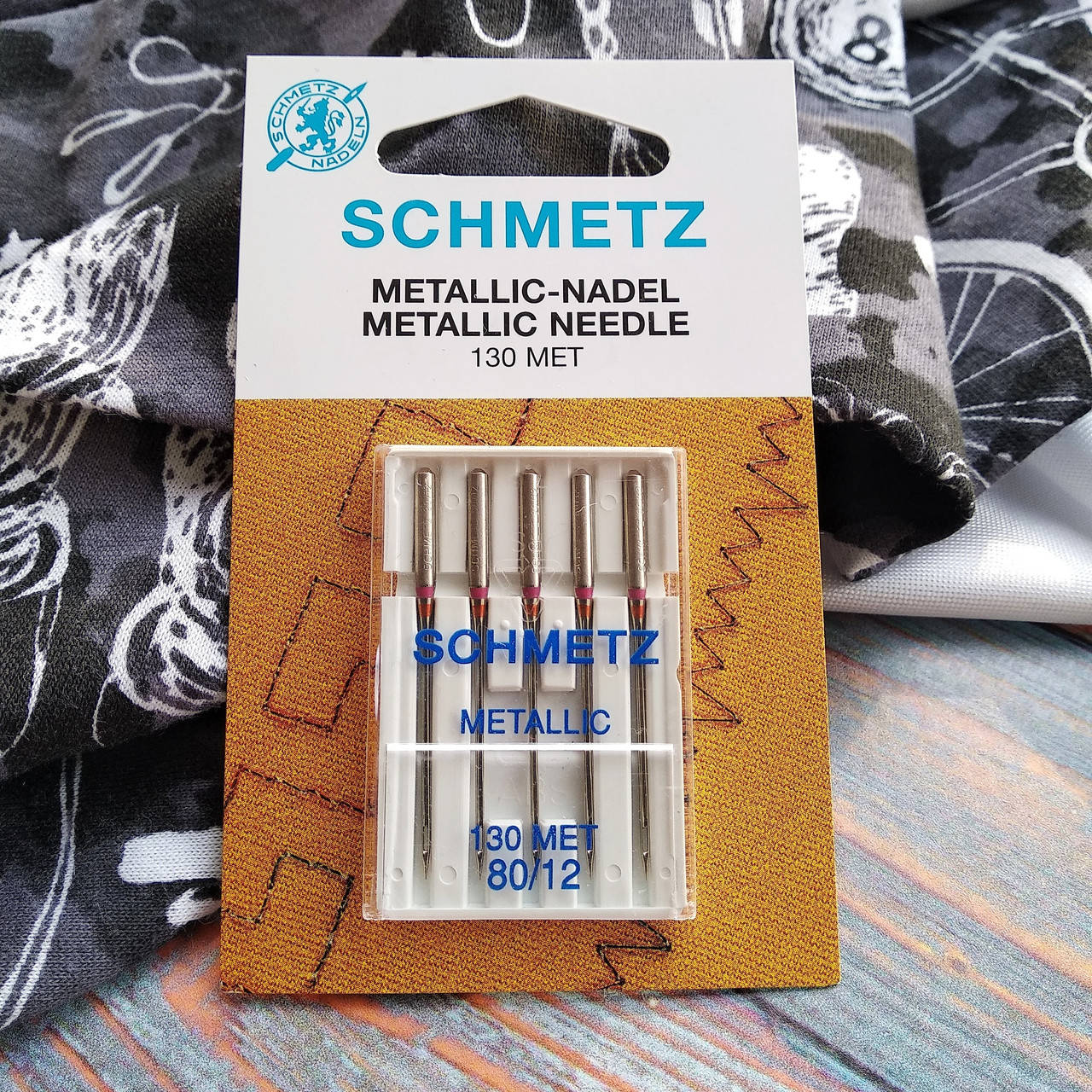 Голки побутові, Schmetz Metallic №80