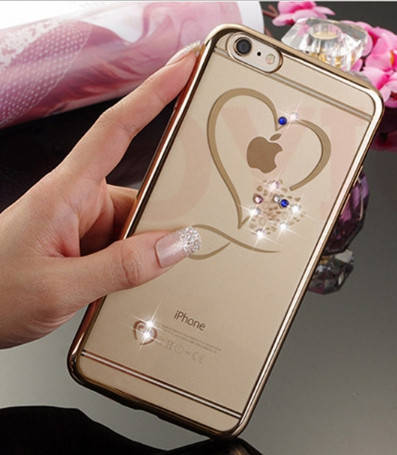 Силиконовый чехол с цветами и стразами для Phone 7/8/SE 2020, Золотой 
Силиконовый чехол с цветами и стразами для Phone 7/8/SE 2020, Золотой