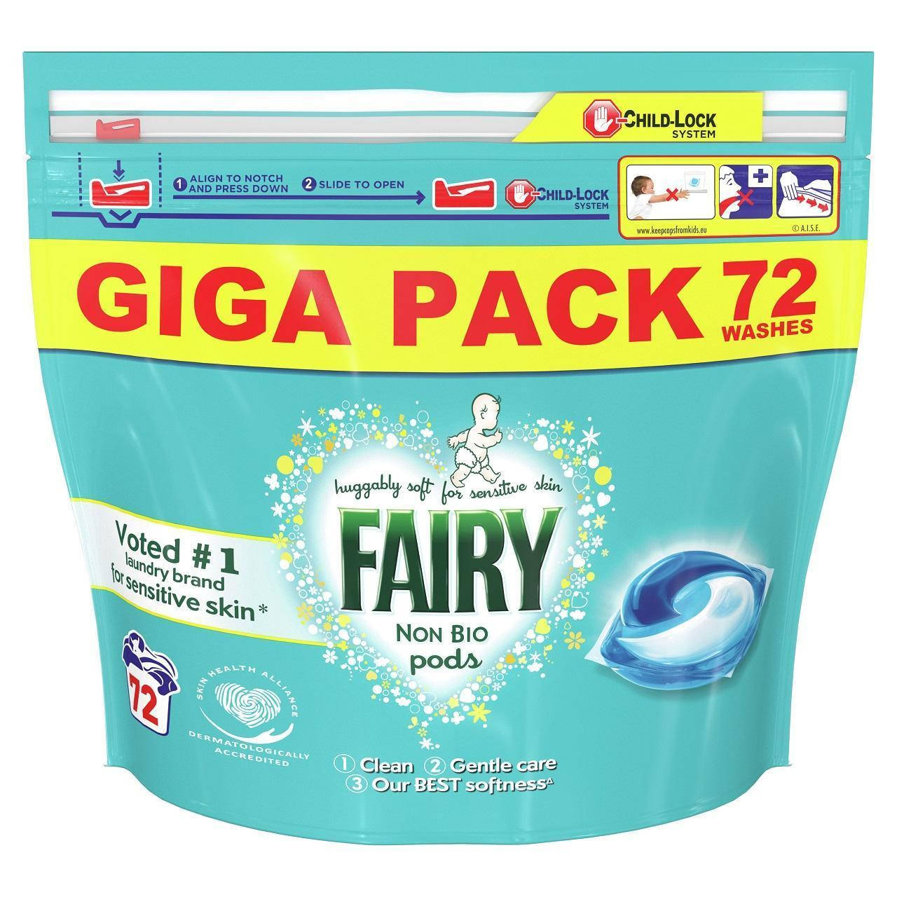 Капсулы для стирки универсального белья детский гипоаллергенный Fairy Non Bio 72 шт
Капсулы для стирки универсального белья детский гипоаллергенный Fairy Non Bio 72 шт