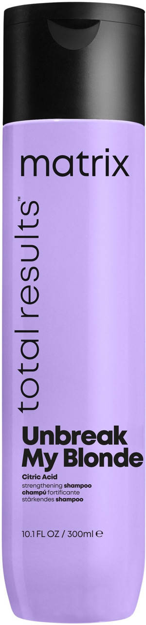 Шампунь для укрепления волос Matrix Total Results Unbreak My Blonde Strengthening Shampoo 300 мл
Шампунь для укрепления волос Matrix Total Results Unbreak My Blonde Strengthening Shampoo 300 мл