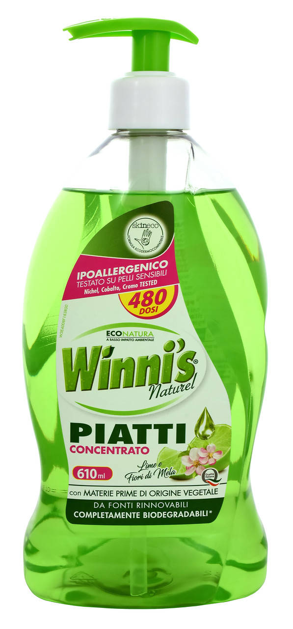 Гипоалергенное средство для мытья посуды Madel Winni’s Piatti Concentrato Fiori de Lime 610 ml
Гипоалергенное средство для мытья посуды Madel Winni’s Piatti Concentrato Fiori de Lime 610 ml