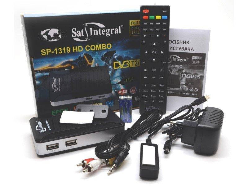 Спутниковый комбинированный ресивер Sat-Integral SP-1319 HD COMBO
Спутниковый комбинированный ресивер Sat-Integral SP-1319 HD COMBO