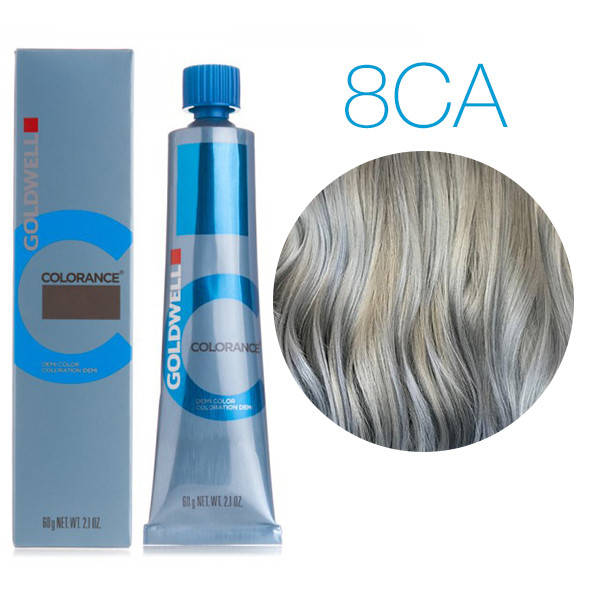 Тонирующая крем-краска для волос Goldwell Colorance 60 мл 8CA (холодный пепельный блонд)
Тонирующая крем-краска для волос Goldwell Colorance 60 мл 8CA (холодный пепельный блонд)