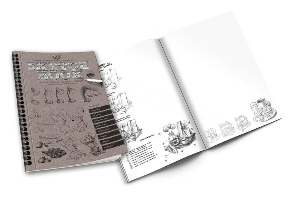 Набор для творчества Sketch Book Danko Toys арт. VLV-01-01 книга раскраска карандаши для детей
Набор для творчества Sketch Book Danko Toys арт. VLV-01-01 книга раскраска карандаши для детей