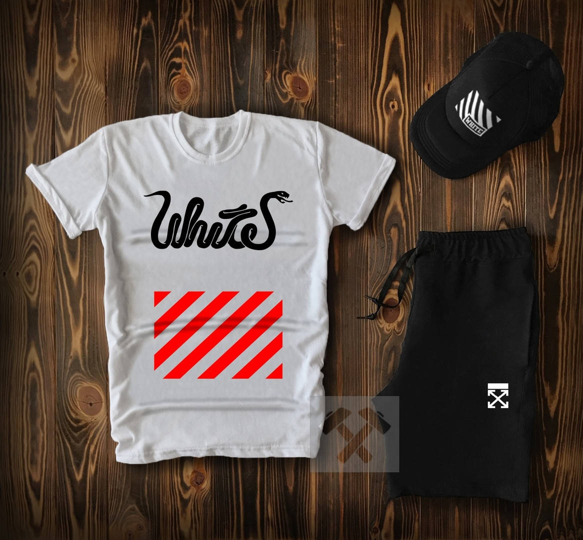 Мужской костюм кепка футболка и шорты Офф Вайт, кепка футболка шорты Off White,Турецкий трикотаж S
Мужской костюм кепка футболка и шорты Офф Вайт, кепка футболка шорты Off White,Турецкий трикотаж S