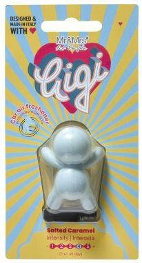 Ароматизатор в авто на дефлектор Mr&Mrs Fragrance GIGI "SALTED CARAMEL", соленая карамель
Ароматизатор в авто на дефлектор Mr&Mrs Fragrance GIGI "SALTED CARAMEL", соленая карамель
