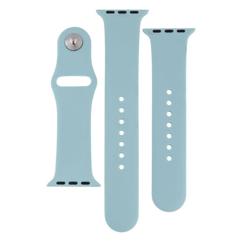 Ремешок Band Silicone Two-Piece для Apple Watch 38 / Apple Watch 40mm Light cyan