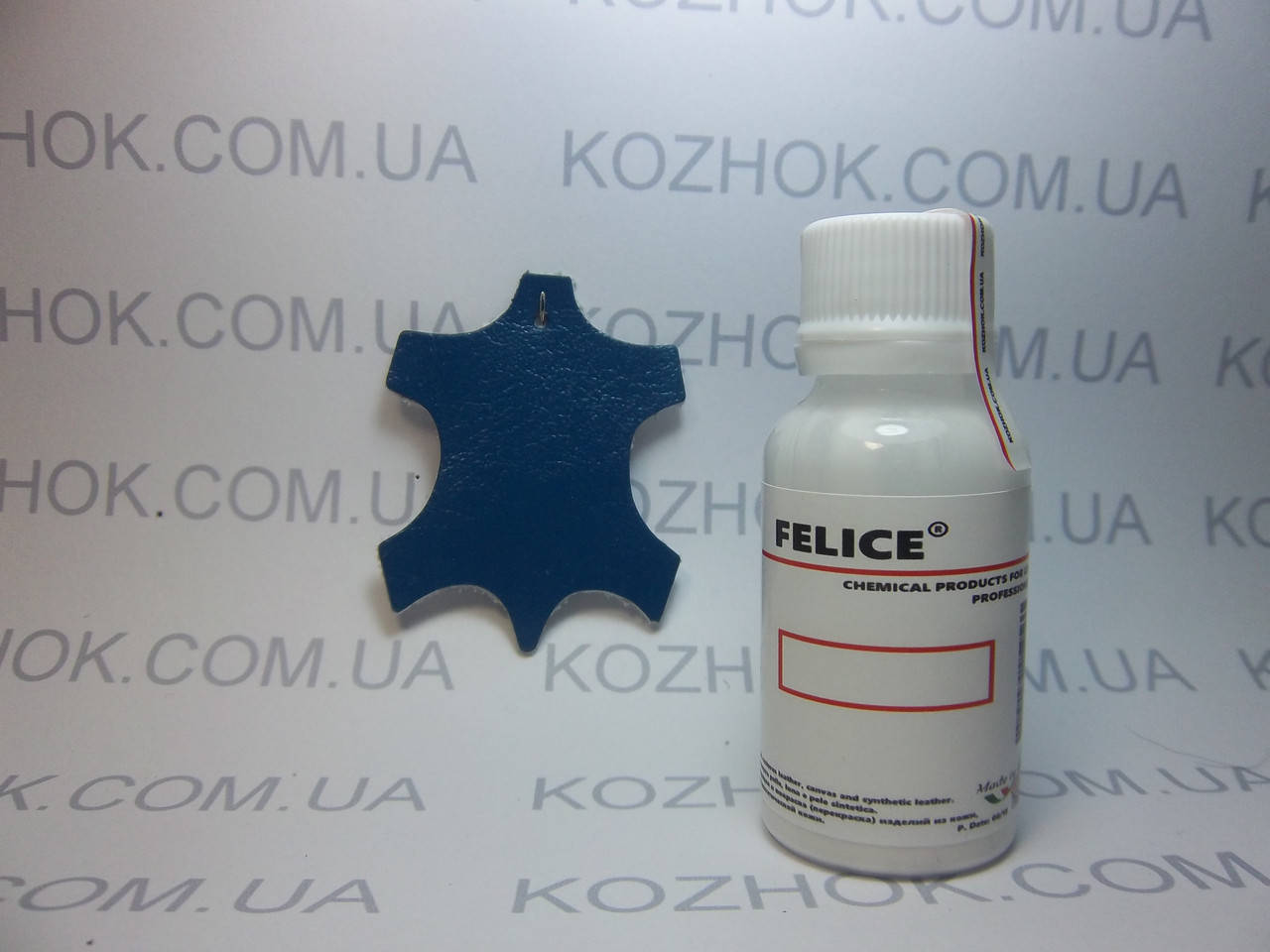 Краска для кожи Felice цв.Синий (25 мл)Для обуви,гладкой кожи, кожгалантереи, кожаной мебели, кожаного салона
Краска для кожи Felice цв.Синий (25 мл)Для обуви,гладкой кожи, кожгалантереи, кожаной мебели, кожаного салона
