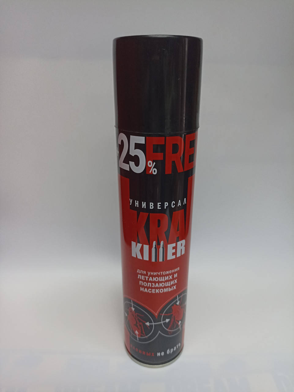 Универсальное Средство от летающих и ползающих насекомых аэрозоль Kra Killer, 405 мл Czech Aerosol Чехия
Универсальное Средство от летающих и ползающих насекомых аэрозоль Kra Killer, 405 мл Czech Aerosol Чехия