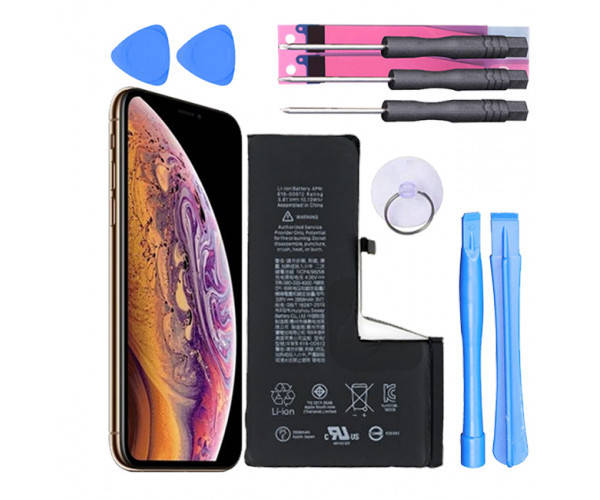 Аккумулятор для iPhone Xs Батарея для Apple iPhone Xc Li-ion 2658 mAh + набор инструментов в подарок
Аккумулятор для iPhone Xs Батарея для Apple iPhone Xc Li-ion 2658 mAh + набор инструментов в подарок