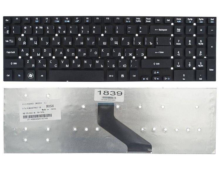 Клавиатура для ноутбука Acer Aspire ES1-520 ES1-521 ES1-531 ES1-731 ES1-731G черная, Черный
Клавиатура для ноутбука Acer Aspire ES1-520 ES1-521 ES1-531 ES1-731 ES1-731G черная, Черный