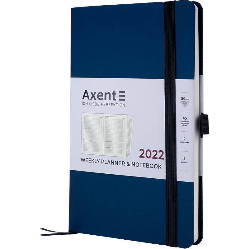 Еженедельник 2022 Axent 12,5*19,5 Partner Soft 8506-22_Синий темный (8506-22-02-A)
Еженедельник 2022 Axent 12,5*19,5 Partner Soft 8506-22_Синий темный (8506-22-02-A)