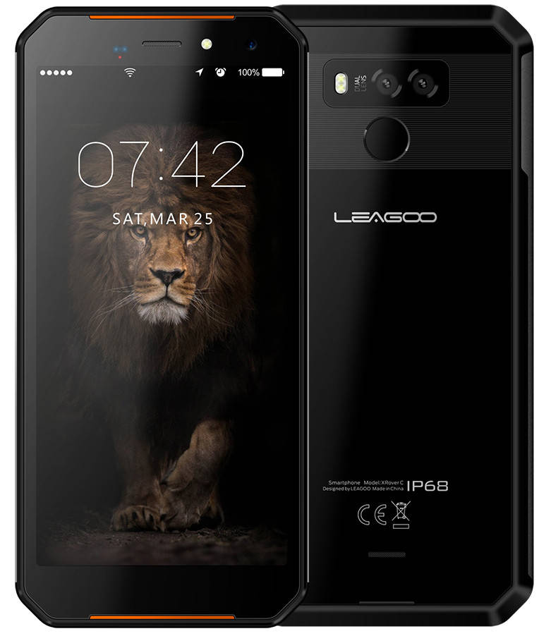 Leagoo X Rover C IP68 5,72" IPS 2GB RAM 16GB ROM 4G NFC 5000 мАч 13MP Android 8.1 Black
Leagoo X Rover C IP68 5,72" IPS 2GB RAM 16GB ROM 4G NFC 5000 мАч 13MP Android 8.1 Black