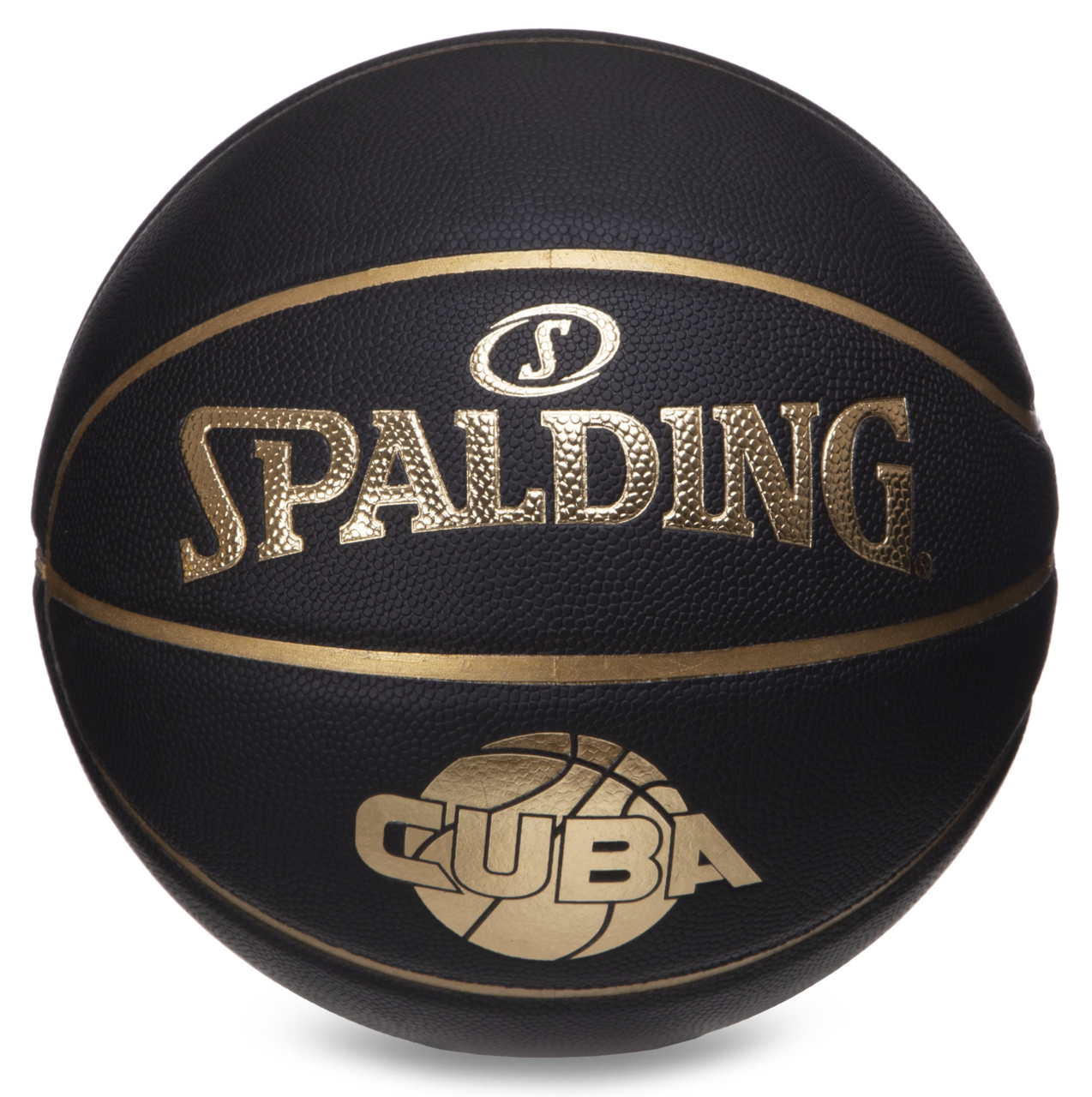 Мяч баскетбольный Spalding Cuba Original №7 черный / Профессиональный баскетбольный мяч Спалдинг размер 7
Мяч баскетбольный Spalding Cuba Original №7 черный / Профессиональный баскетбольный мяч Спалдинг размер 7