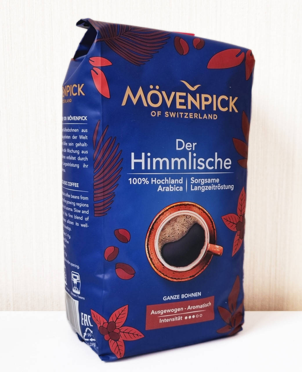 Кофе в зёрнах Movenpick Der Himmlische, 500г Германия 
Кофе в зёрнах Movenpick Der Himmlische, 500г Германия