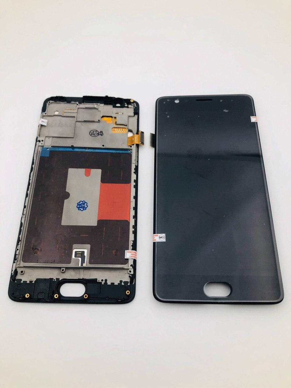 Дисплей для мобильного телефона OnePlus 3/1+3/OnePlus 3T/1+3T, черный, с тачскрином, AAA, TFT, с рамой
Дисплей для мобильного телефона OnePlus 3/1+3/OnePlus 3T/1+3T, черный, с тачскрином, AAA, TFT, с рамой