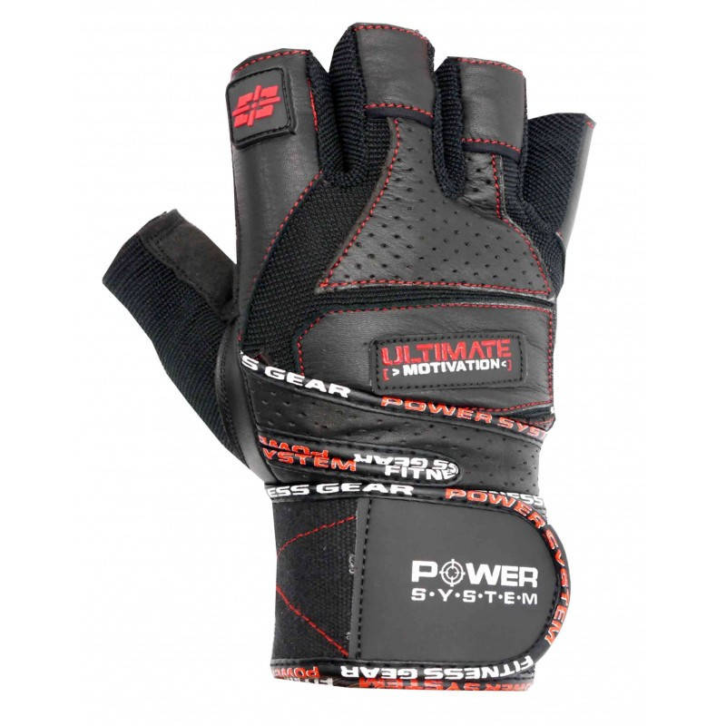 Перчатки для фитнеса и тяжелой атлетики Power System Ultimate Motivation PS-2810 Black Red Line S
Перчатки для фитнеса и тяжелой атлетики Power System Ultimate Motivation PS-2810 Black Red Line S