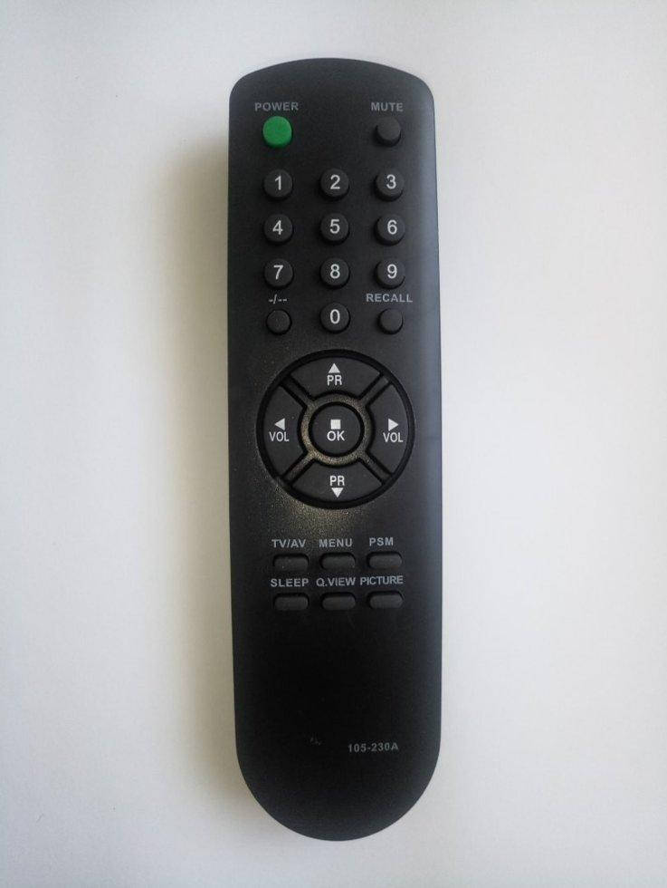 Пульт Gold Star (LG) 105-230A, Черный 
Пульт Gold Star (LG) 105-230A, Черный