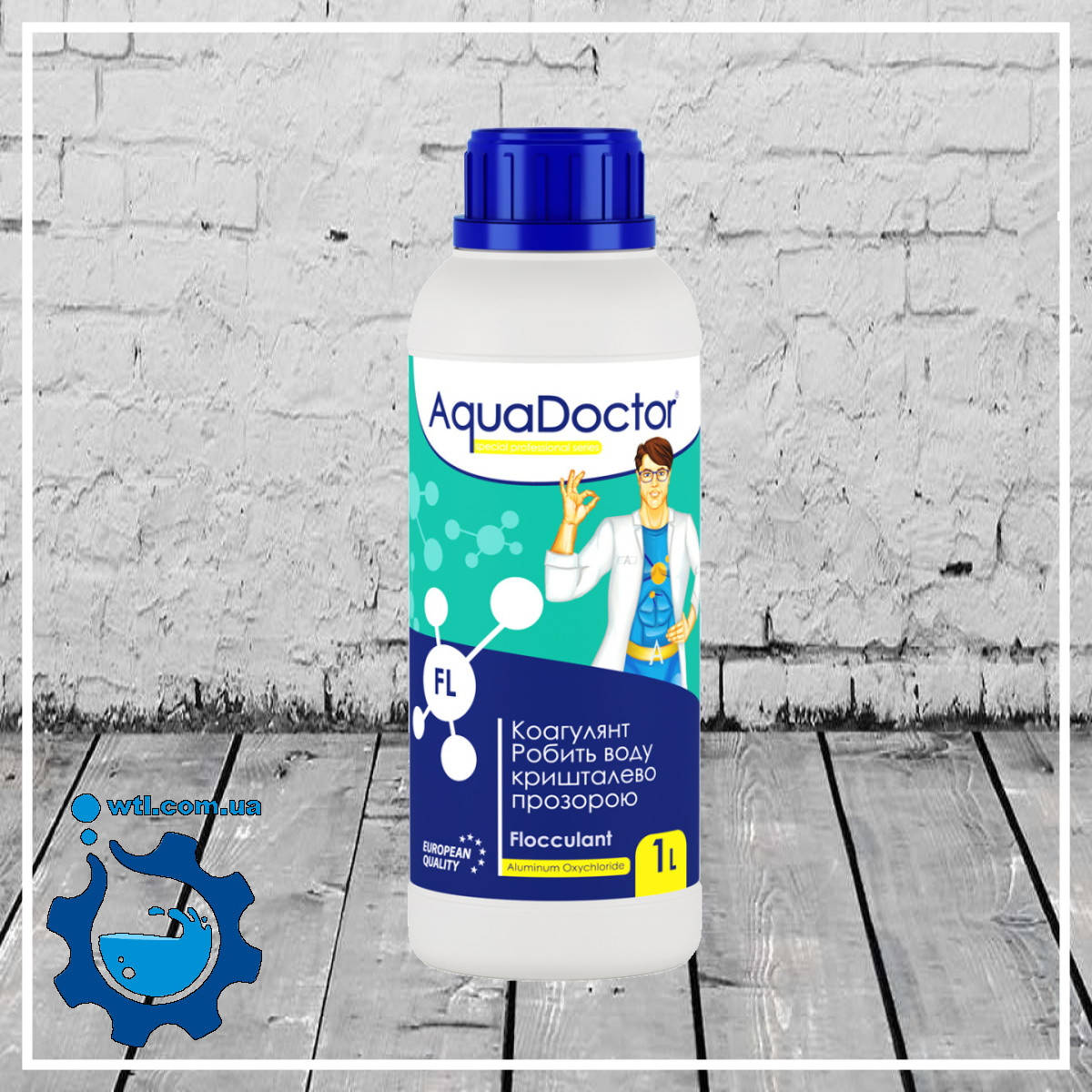 Коагулянт (флокулянт) Aquadoctor FL 1 л | Жидкое средство против мутности в воде Аквадоктор
Коагулянт (флокулянт) Aquadoctor FL 1 л | Жидкое средство против мутности в воде Аквадоктор