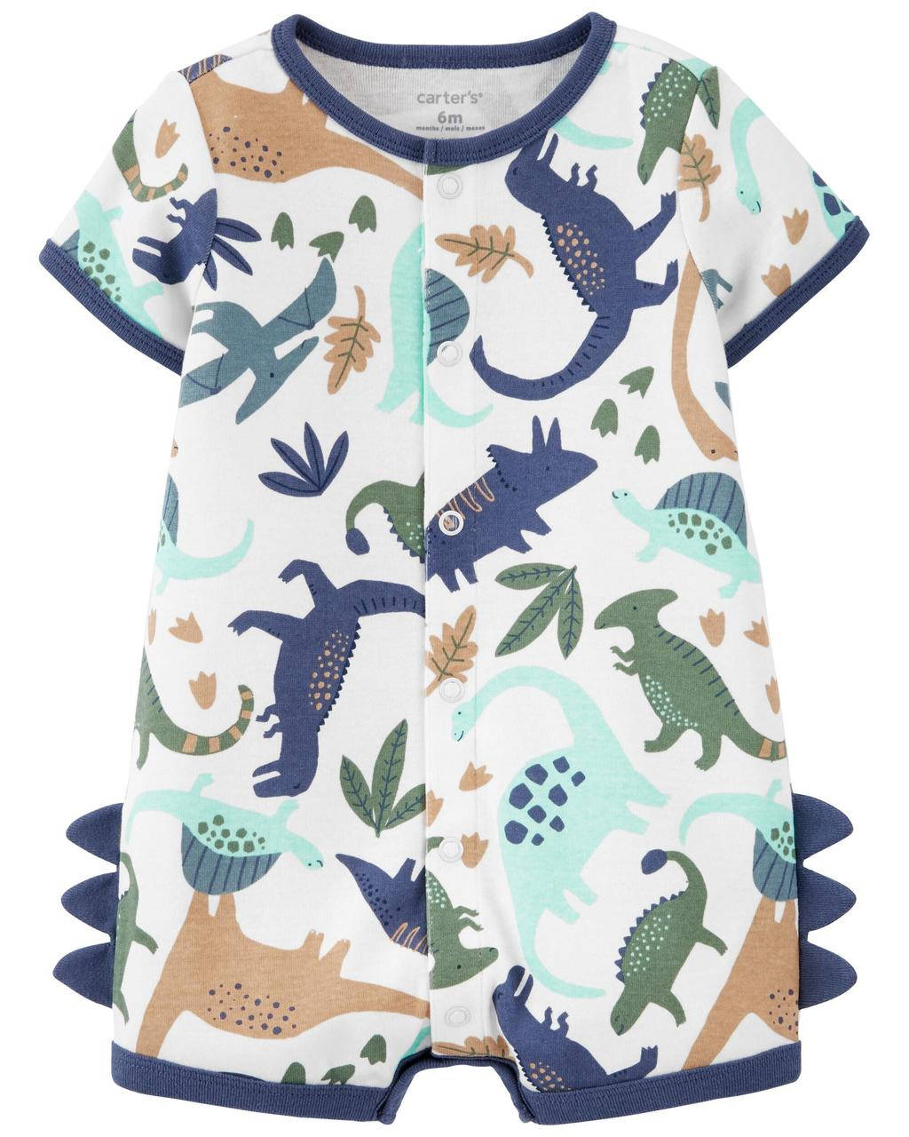 Ромпер песочник боди для мальчика Carters Динозавр
Ромпер песочник боди для мальчика Carters Динозавр