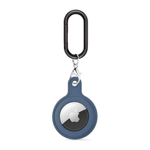 Силиконовый брелок c карабином iLoungeMax Soft Protection Case Clip Dark Blue для AirTag, Синий
Силиконовый брелок c карабином iLoungeMax Soft Protection Case Clip Dark Blue для AirTag, Синий