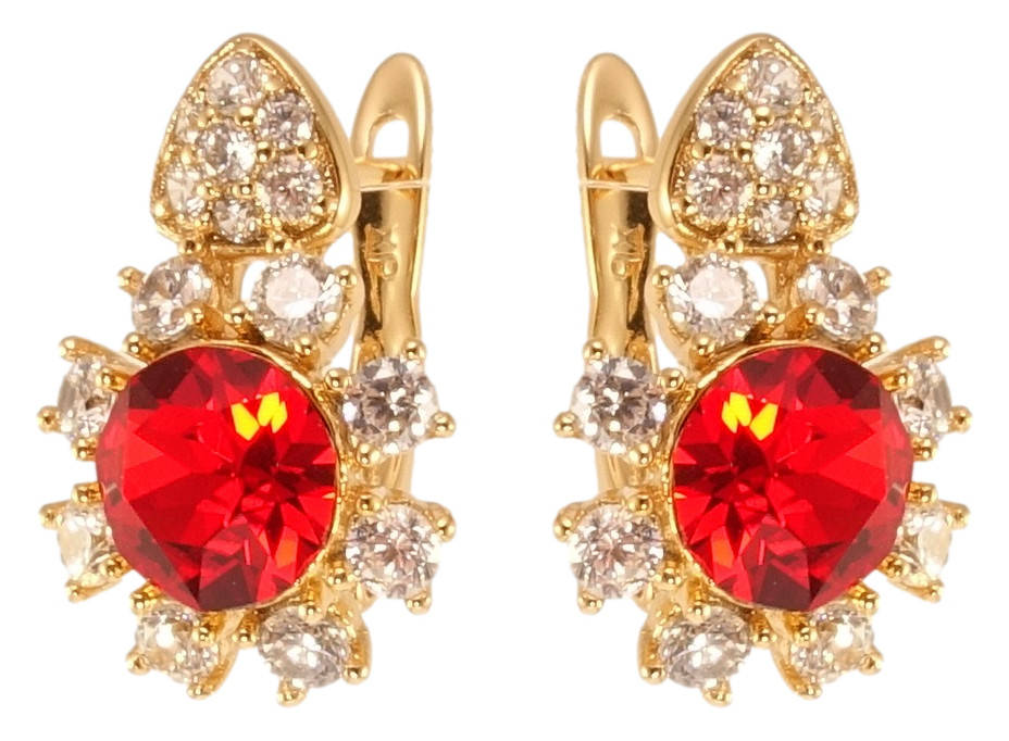Серьги Xuping Позолота 18K с кр-ми Swarovski английский замок "Цветок с цирконием и кристаллом Light Siam"
Серьги Xuping Позолота 18K с кр-ми Swarovski английский замок "Цветок с цирконием и кристаллом Light Siam"